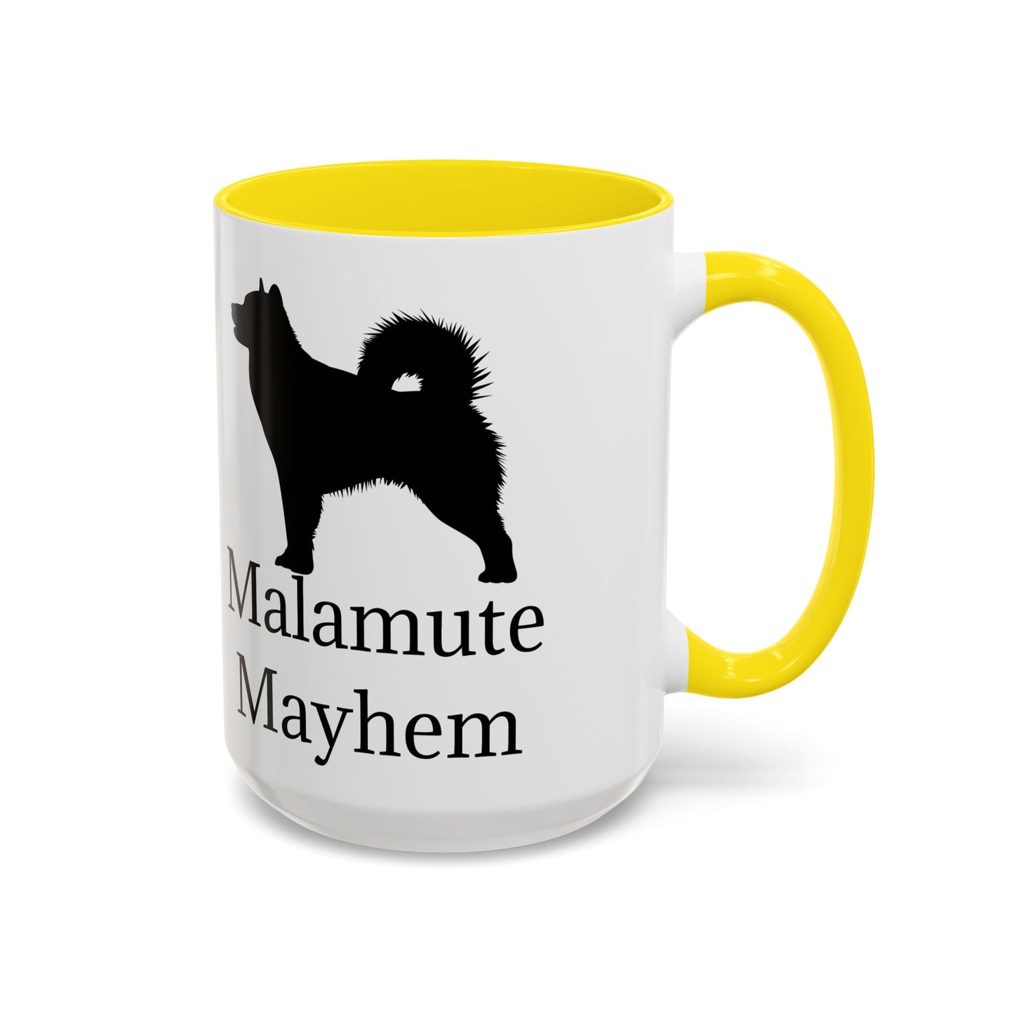 Malamute Mayhem 2-Tone Coffee Mug