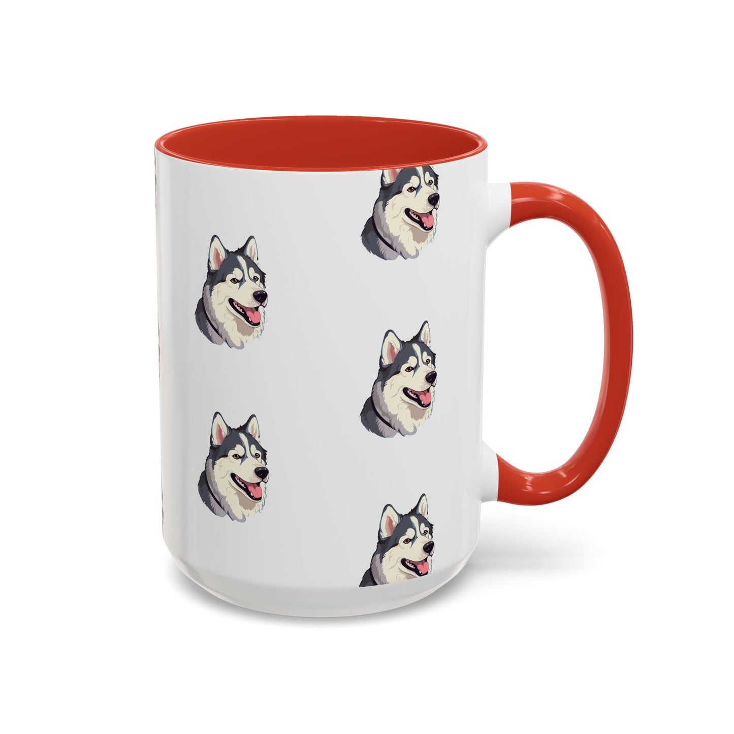 Malamute Head 2-Tone Coffee Mug
