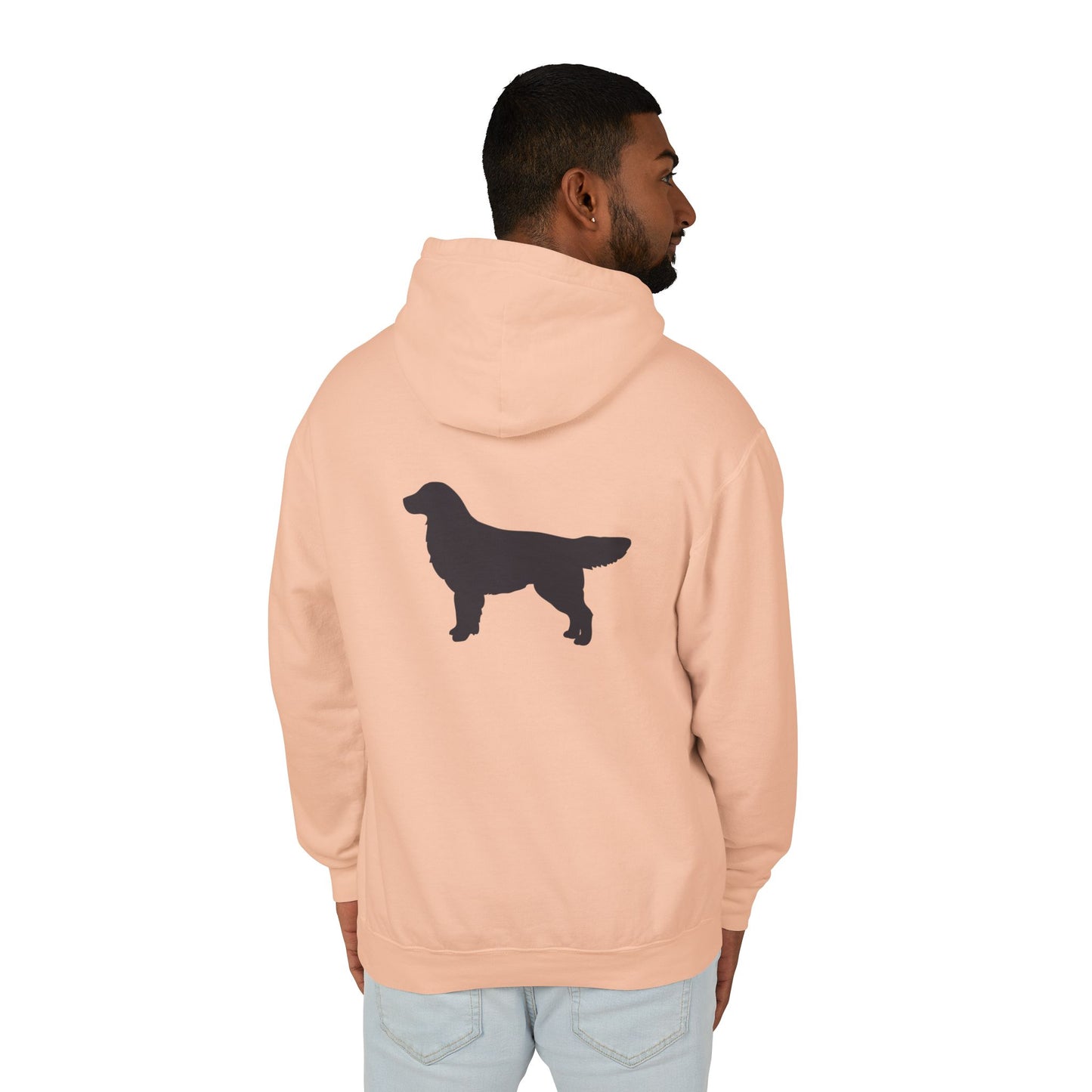 Golden Silhouette Unisex Lightweight Hoodie
