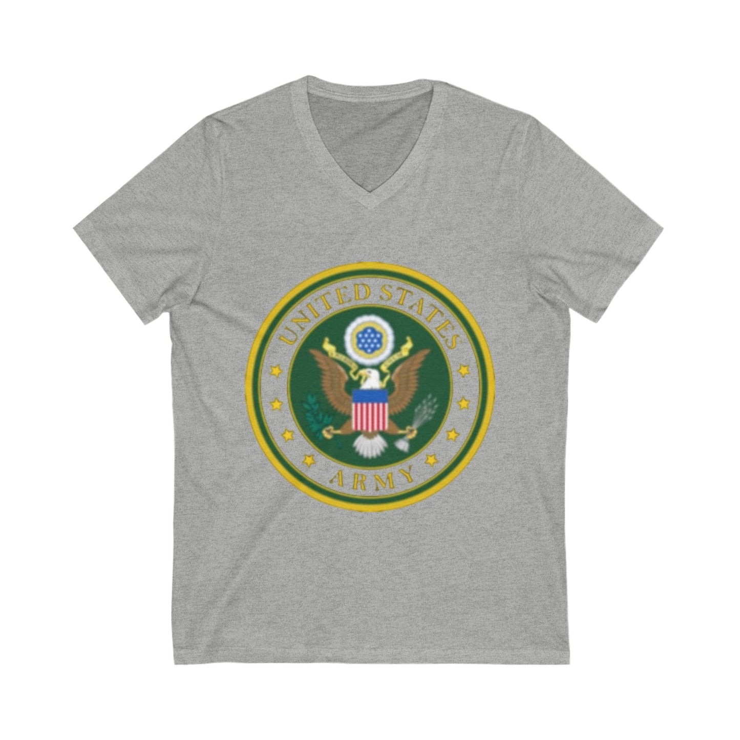 US Army Unisex Short Sleeve V-Neck Tee