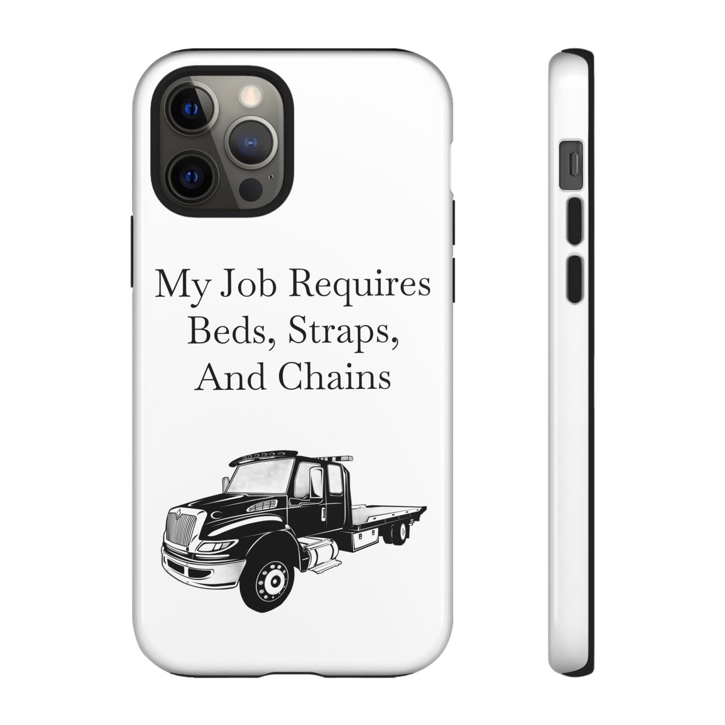 Beds, Straps, And Chains iPhone Case