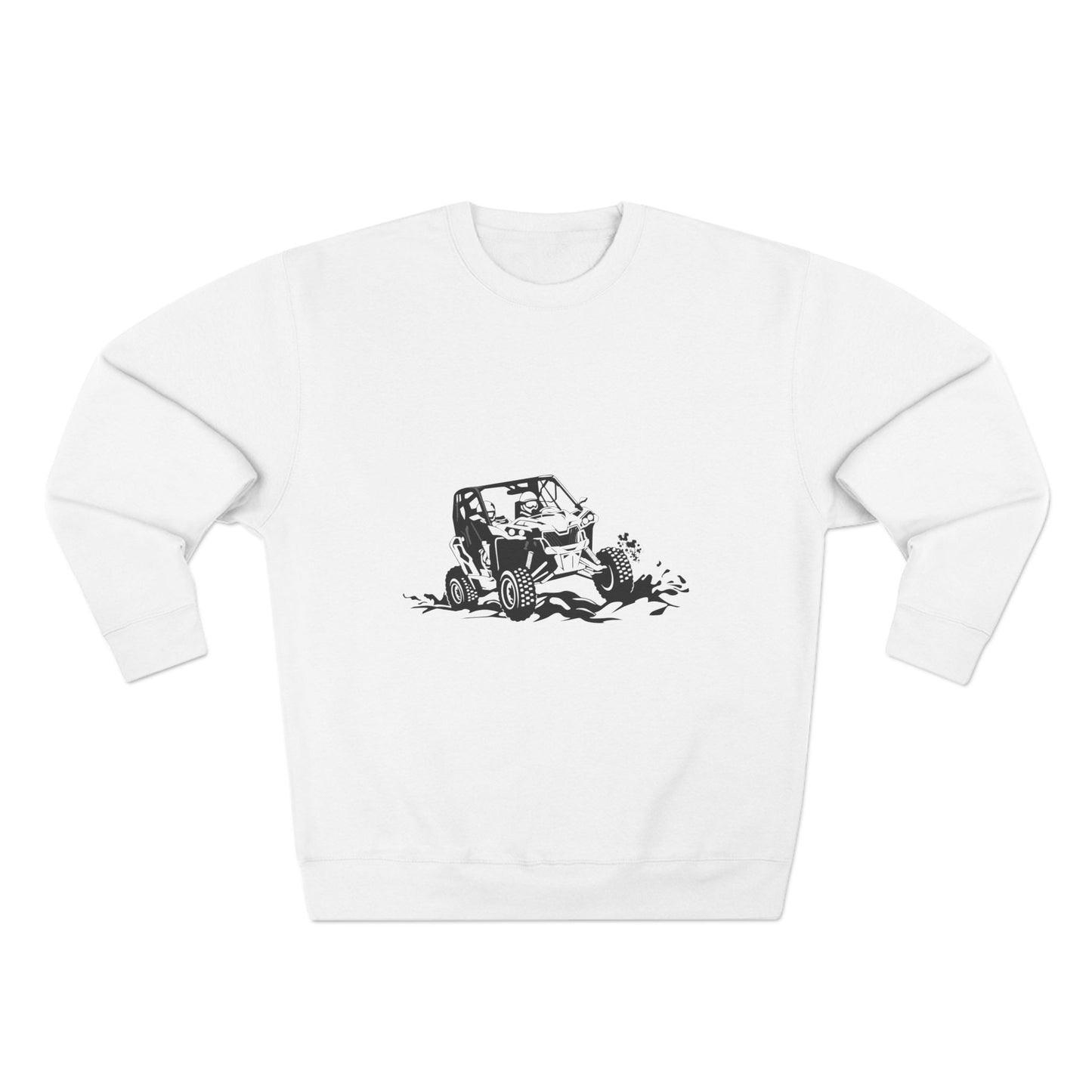 Slingin' Mud Side By Side Unisex Crewneck Sweatshirt