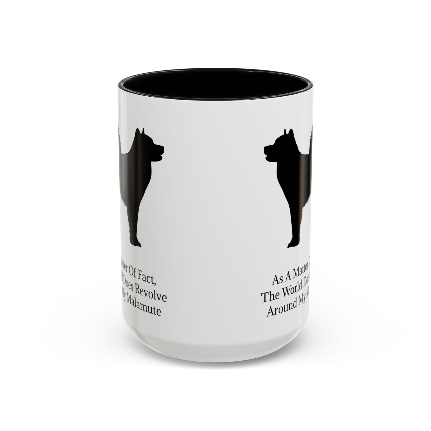 Matter Of Fact Malamute 2-Tone Coffee Mug