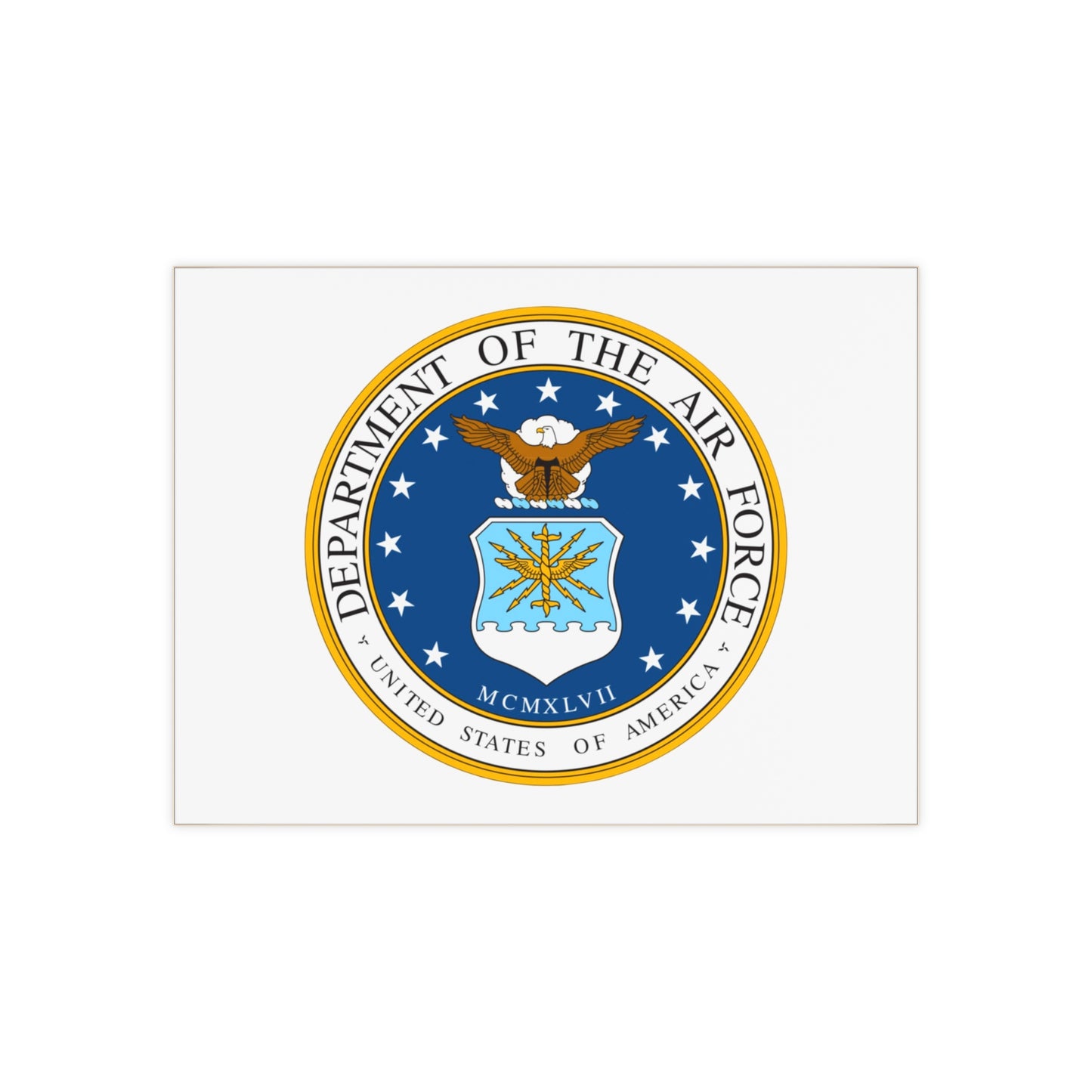 US Air Force Ceramic Photo Tile