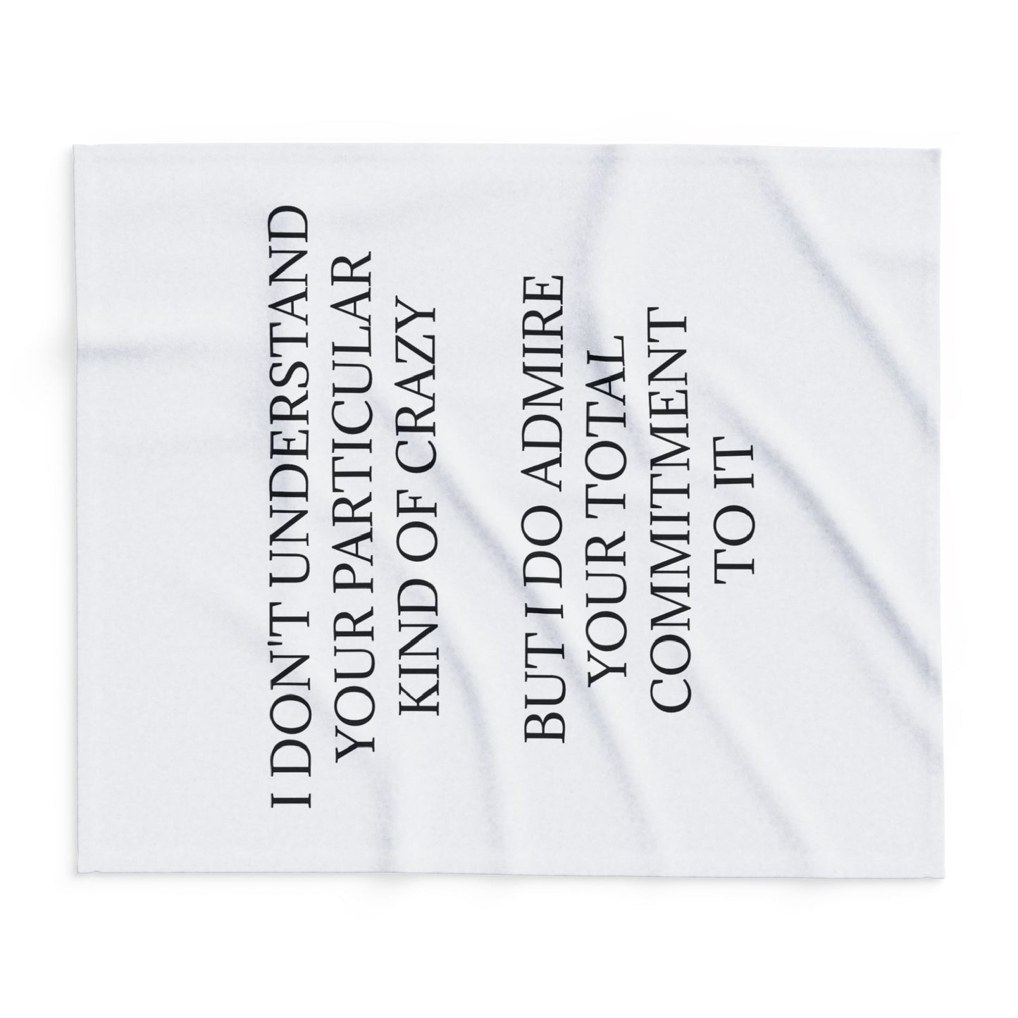 Kind Of Crazy Arctic Fleece Blanket