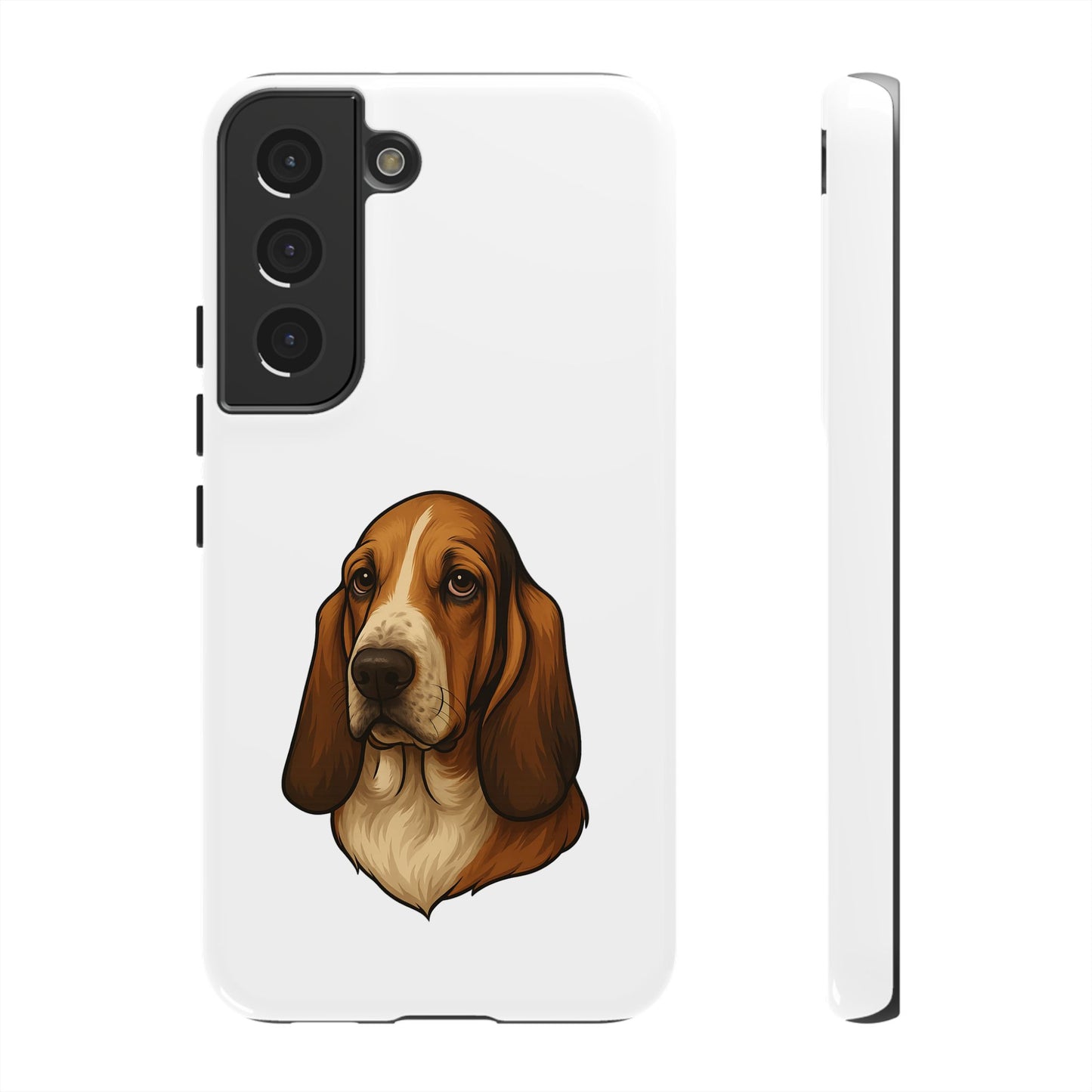 Basset Hound Head Samsung Case