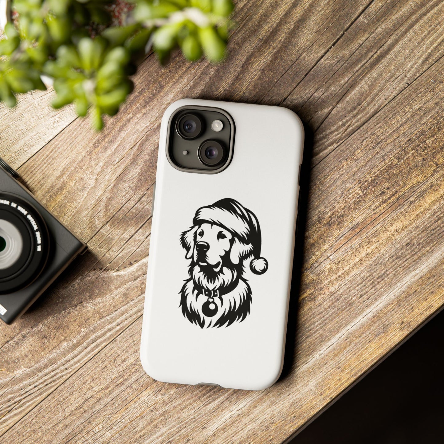 Santa Paws Golden iPhone Case