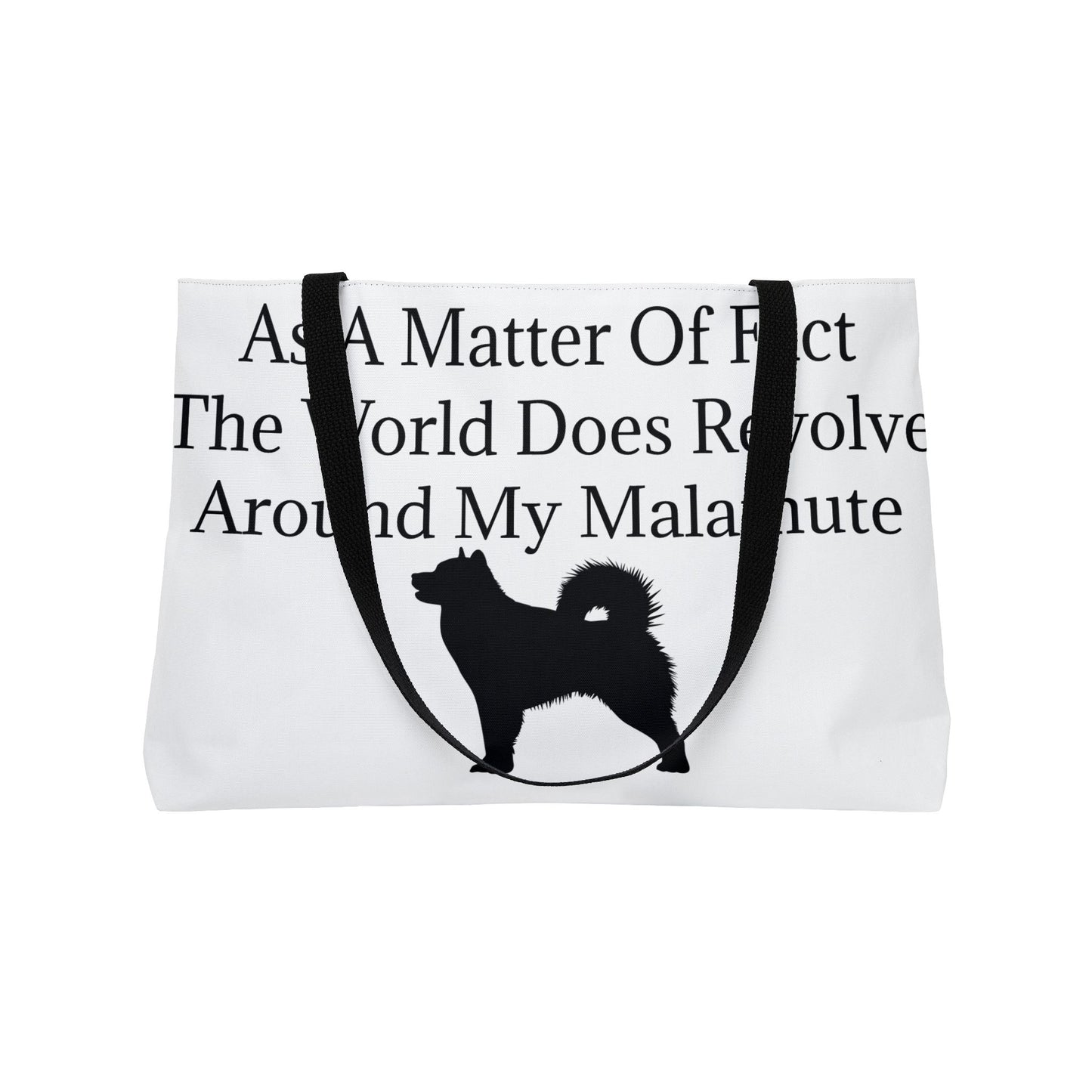 Matter Of Fact Malamute Weekender Tote Bag
