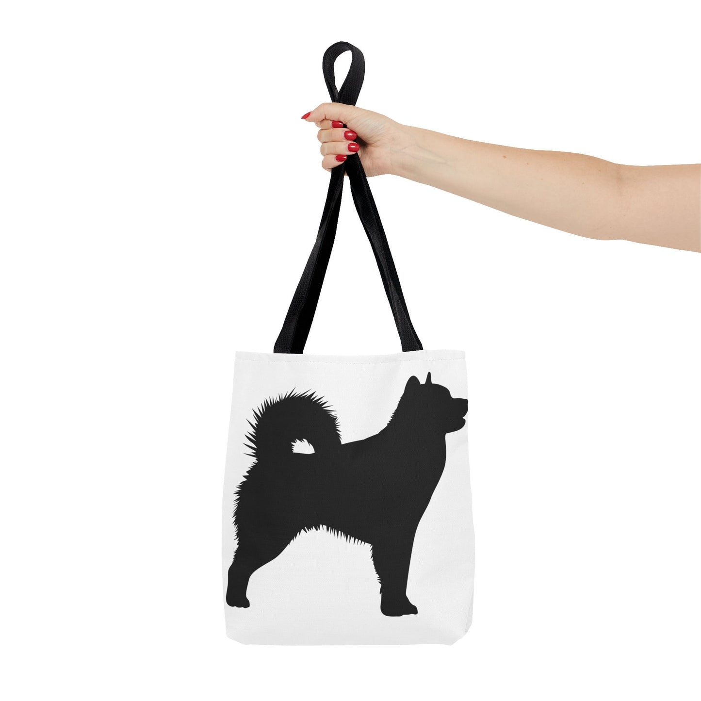 Malamute Silhouette Tote Bag