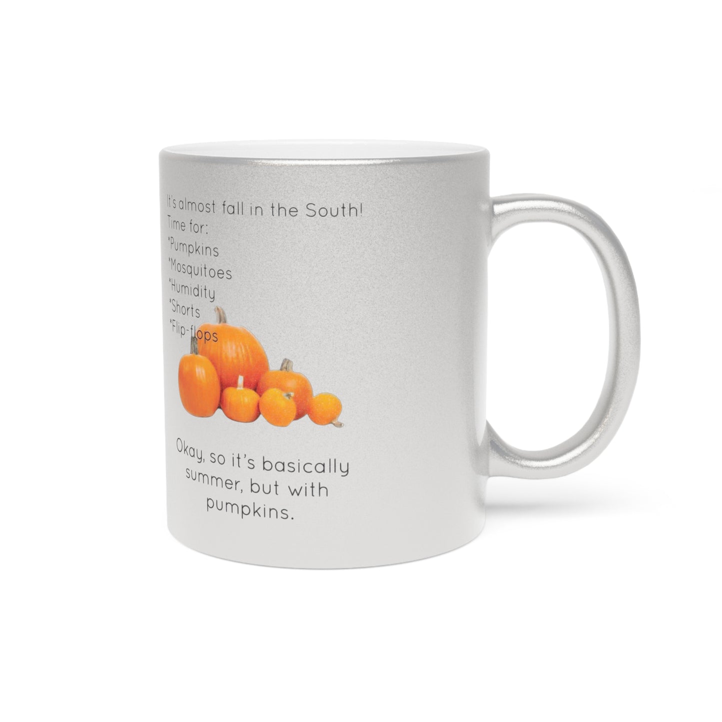 Fall In The South Metallic Coffee Mug
