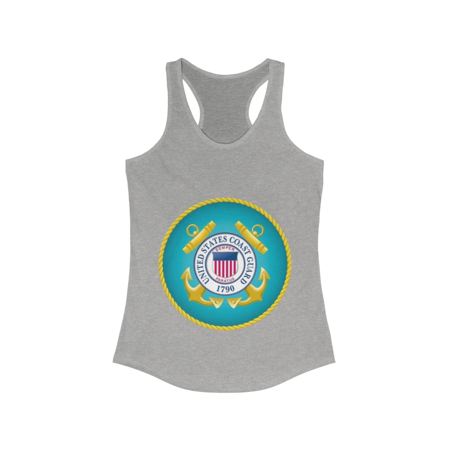 US Coast Guard Women's Racerback Tank