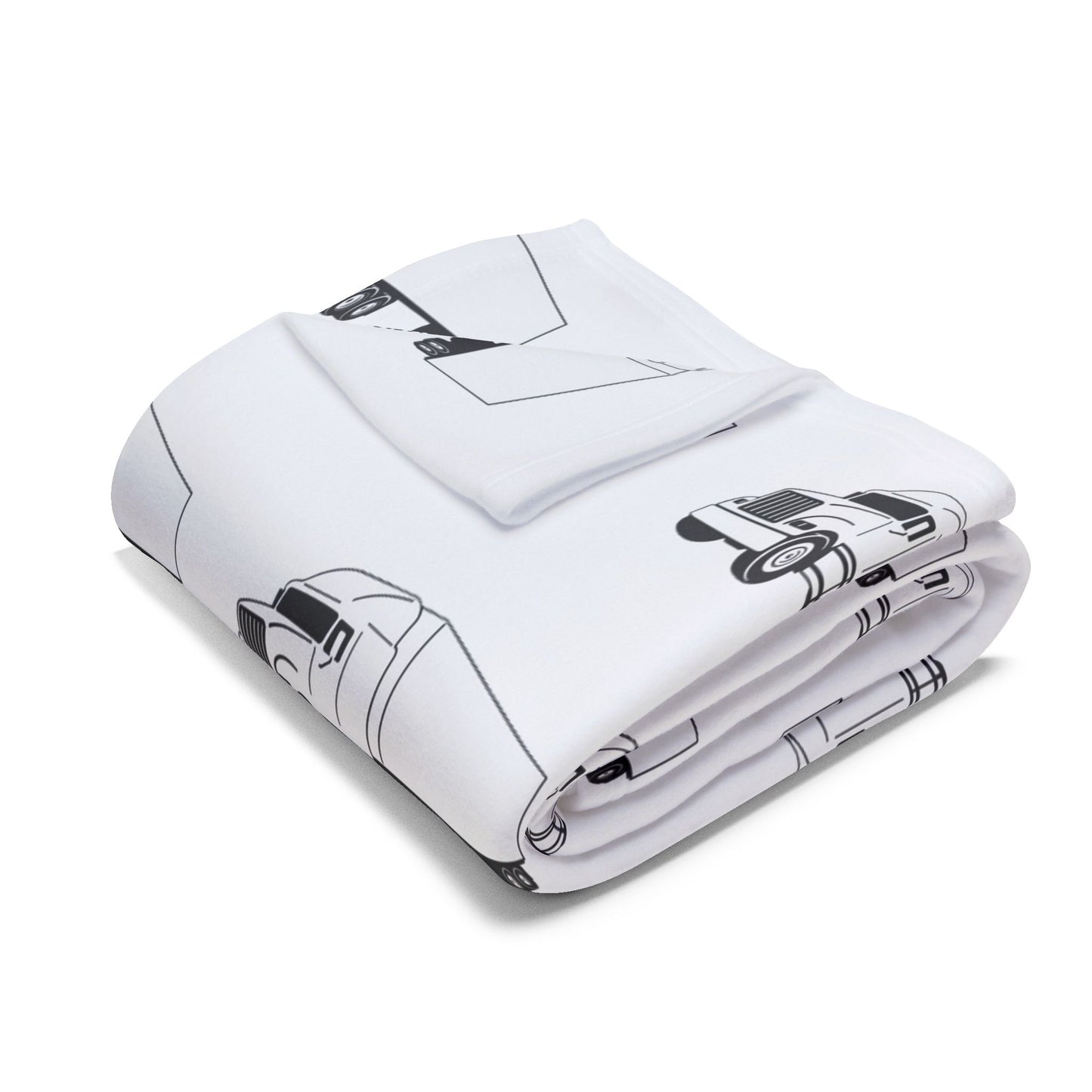 Semi Truck Arctic Fleece Blanket