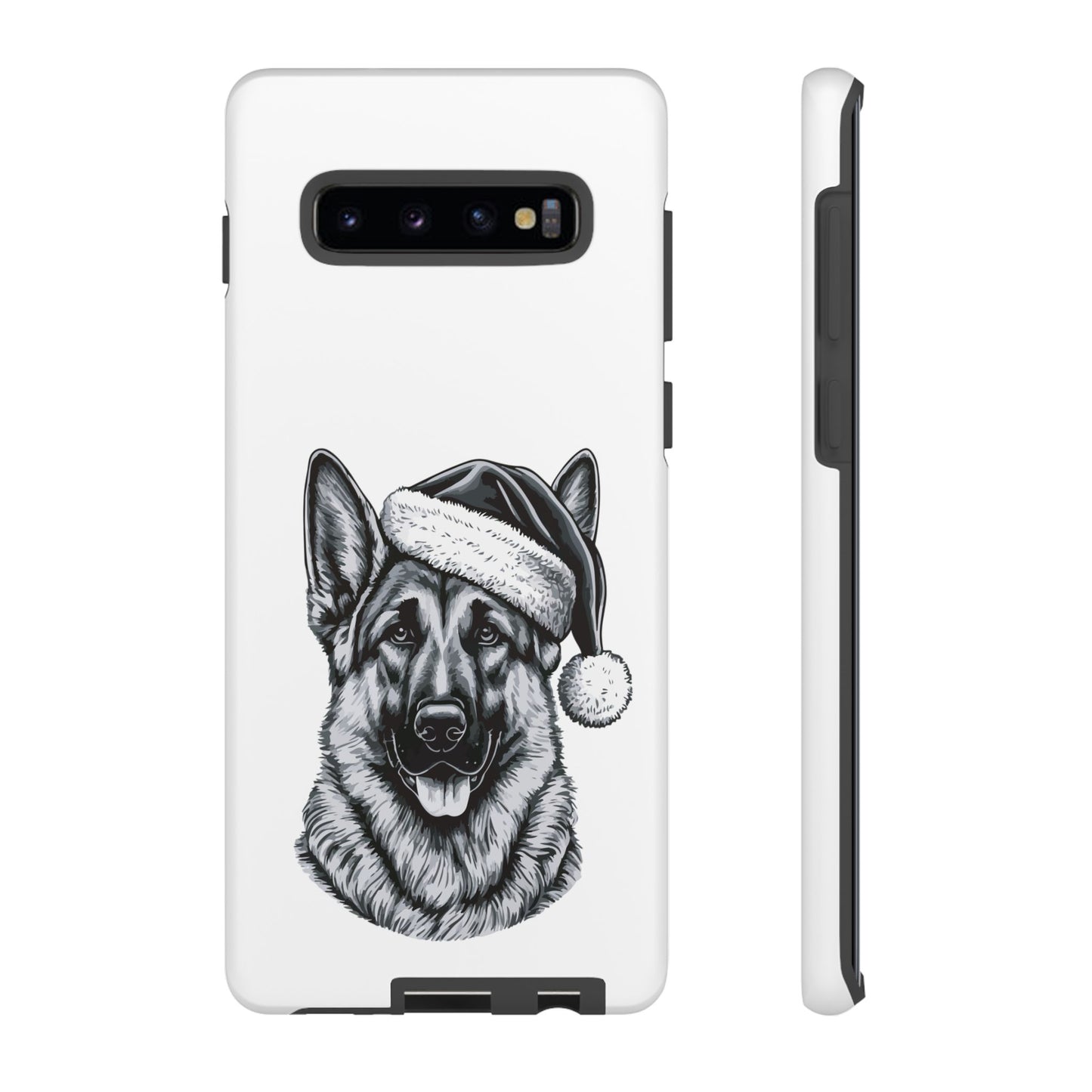 Santa Paws German Shepherd Samsung Case