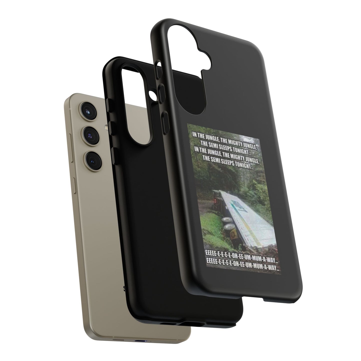 Semi Sleeps Samsung Case