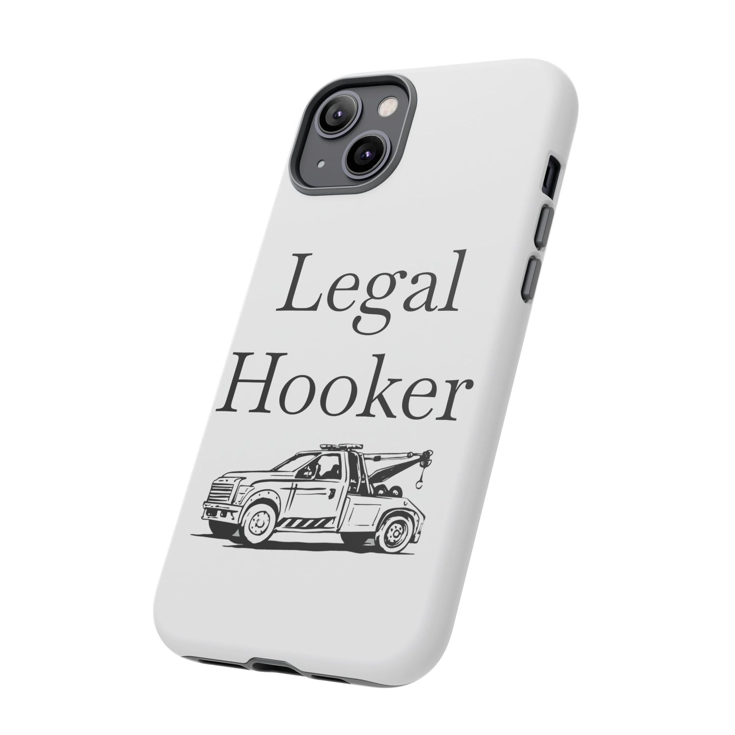 Legal H**ker Wheel Lift Tow Truck iPhone Case