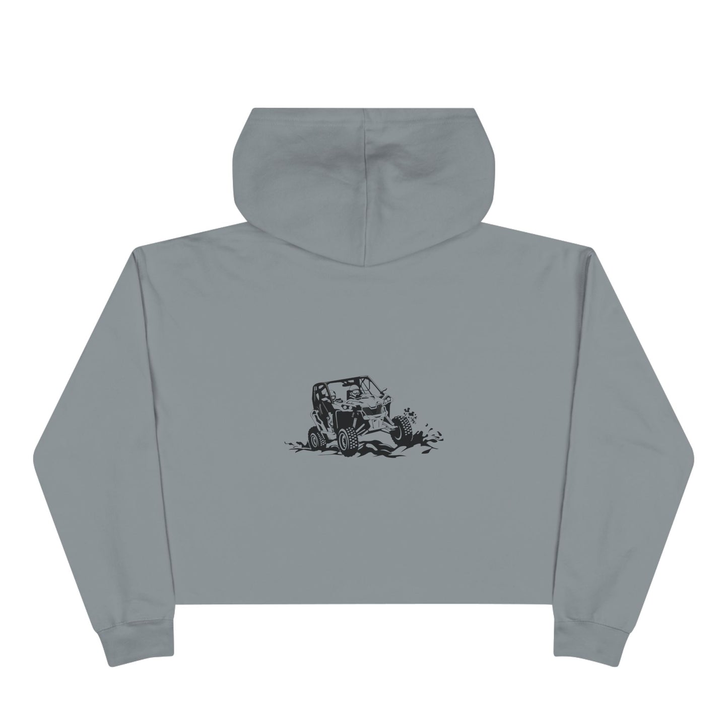 Slingin' Mud Side By Side Women's Crop Hoodie