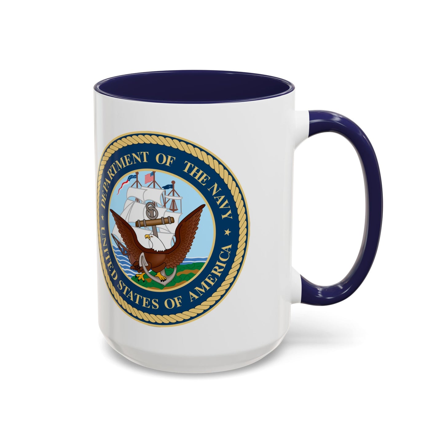 US Navy 2-Tone Coffee Mug