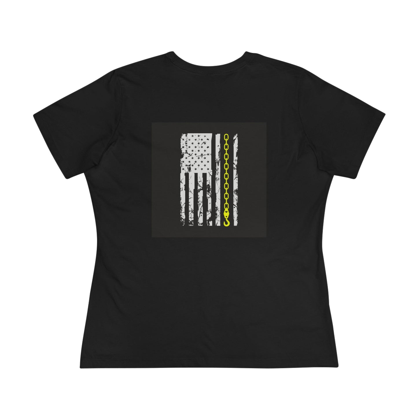 Thin Yellow Line Women's Short Sleeve Crewneck Tee
