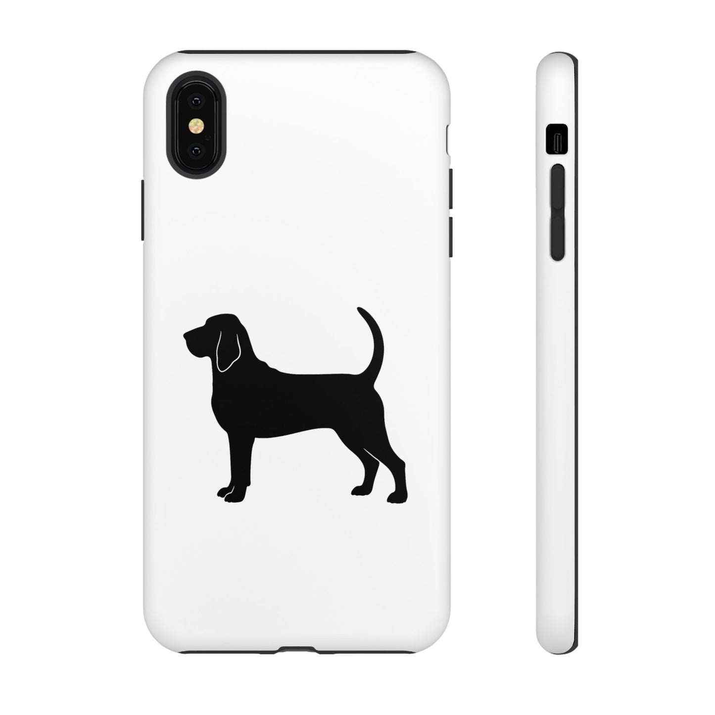 Bloodhound Silhouette iPhone Case