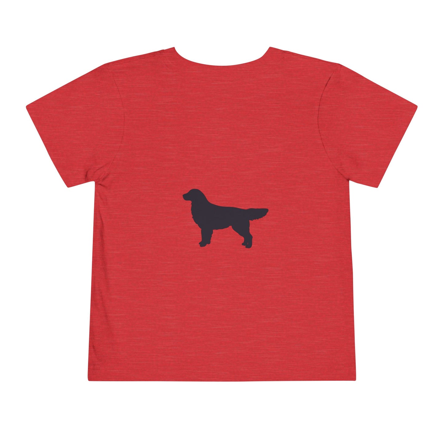Golden Silhouette Toddler Unisex Short Sleeve Crewneck Tee