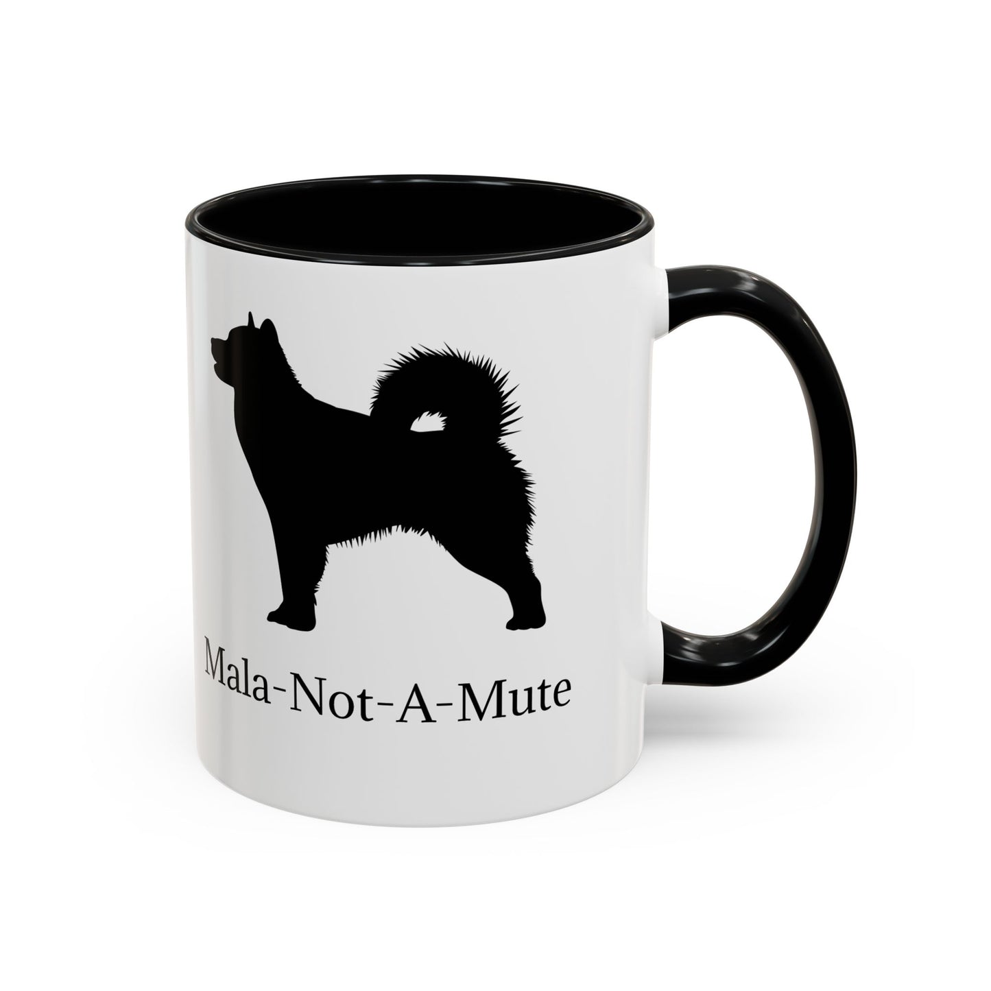 Mala-Not-A-Mute 2-Tone Coffee Mug
