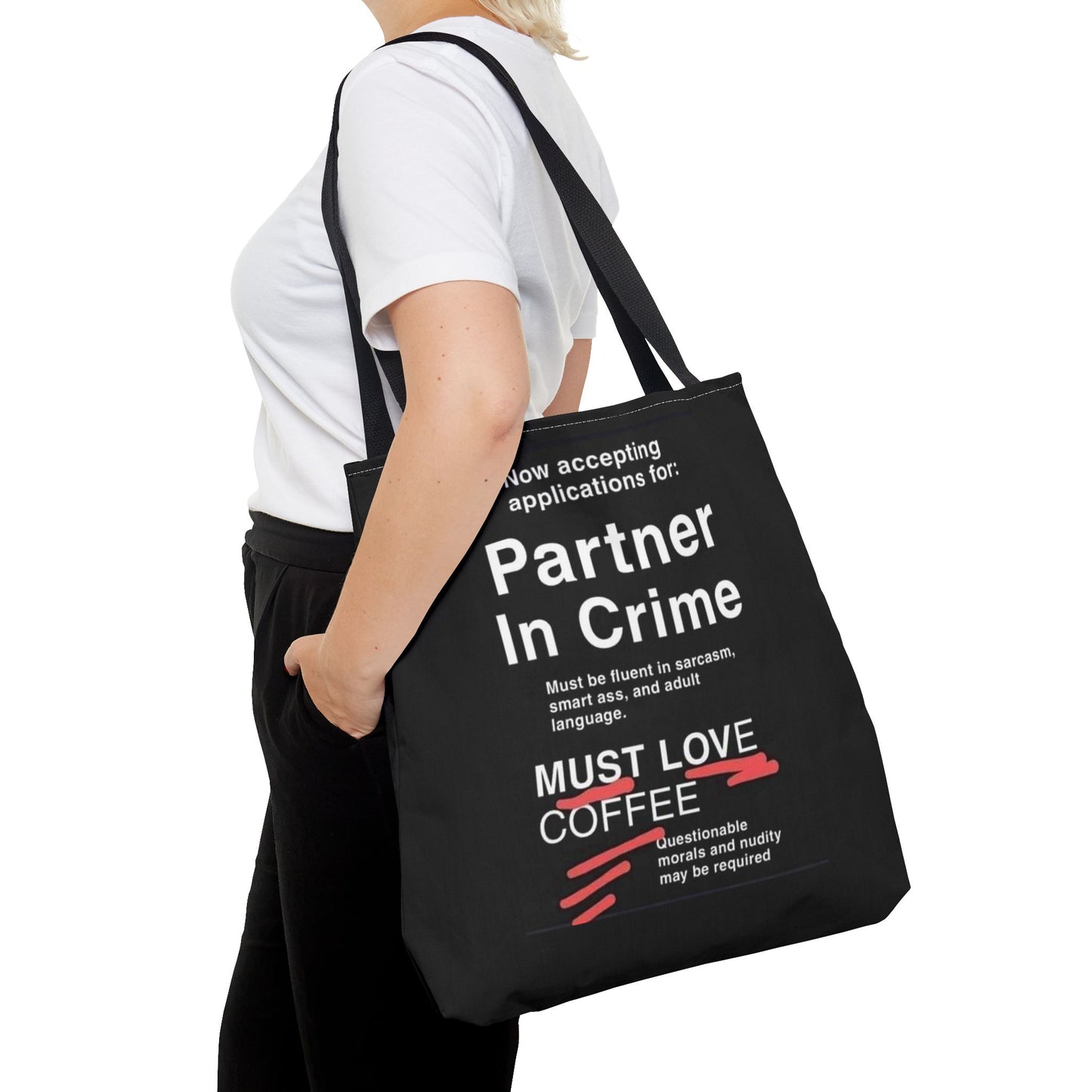 Partner In Crime Tote Bag