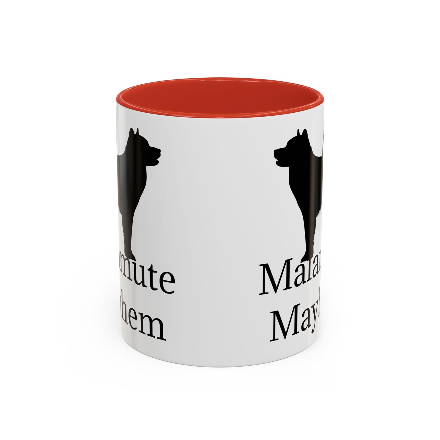 Malamute Mayhem 2-Tone Coffee Mug