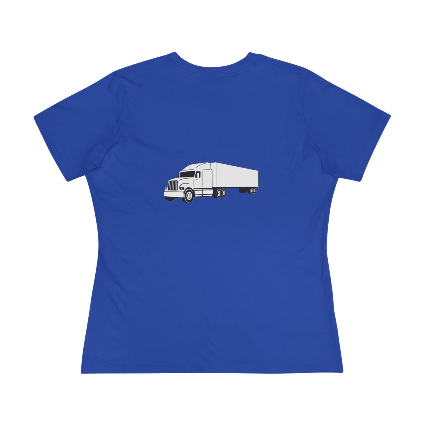 Semi Truck Women's Short Sleeve Crewneck Tee