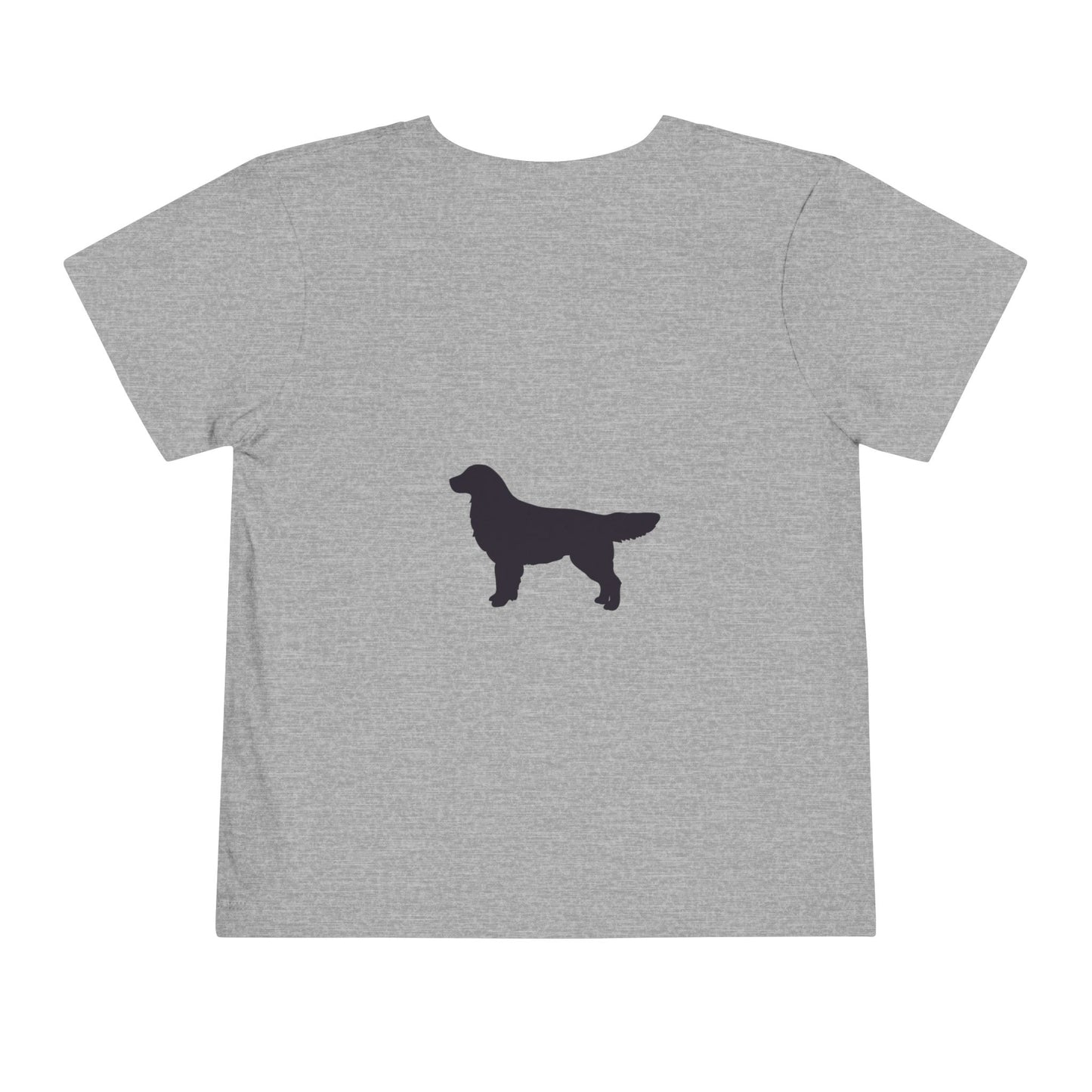Golden Silhouette Toddler Unisex Short Sleeve Crewneck Tee