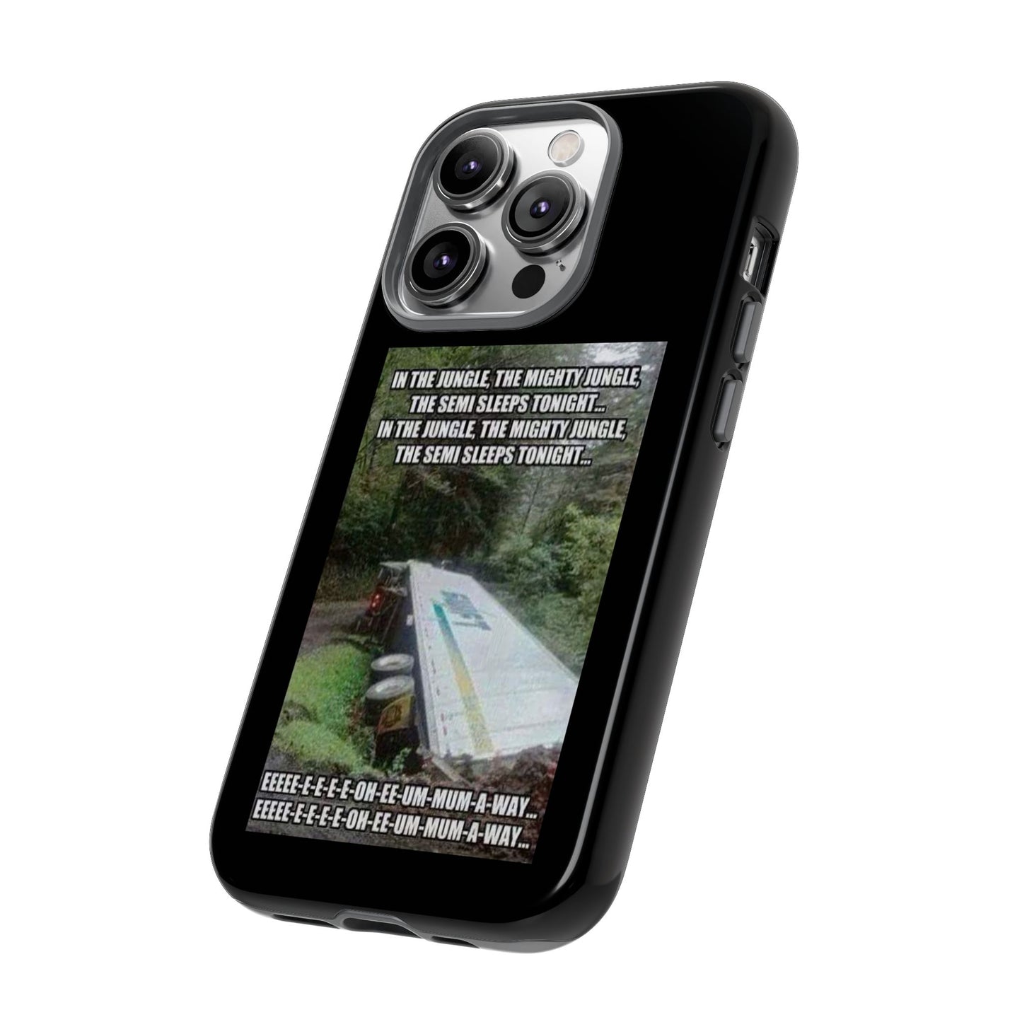Semi Sleeps iPhone Case