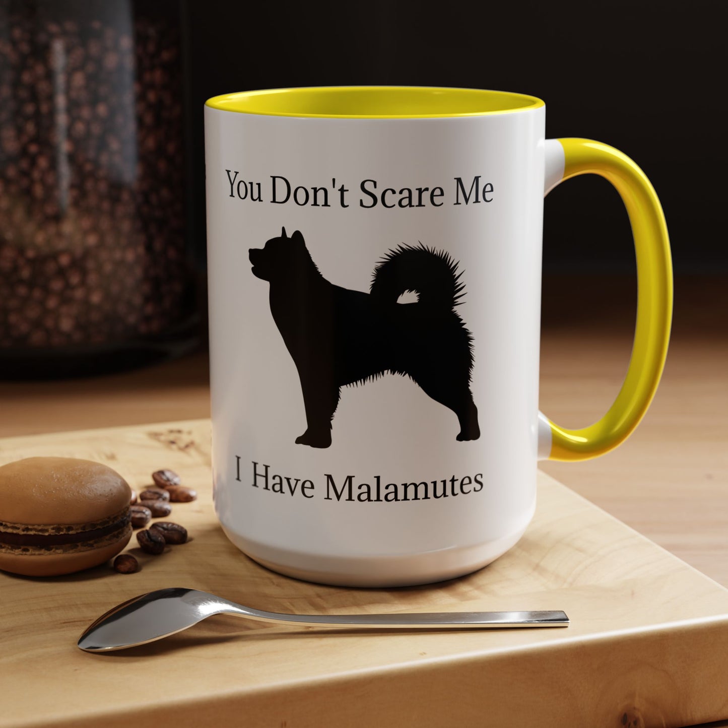 You Don't Scare Me 2-Tone Coffee Mug