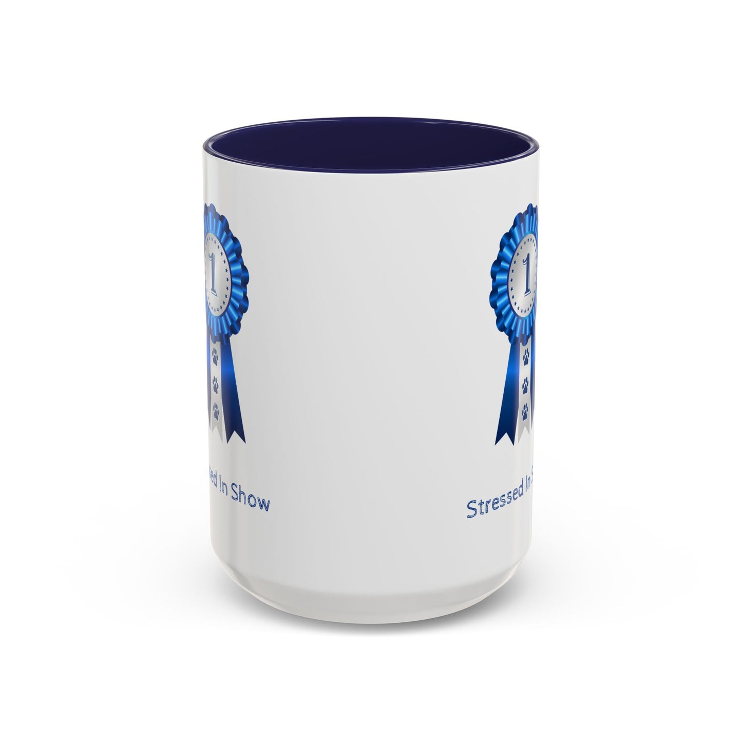 Stressed In Show 2-Tone Coffee Mug