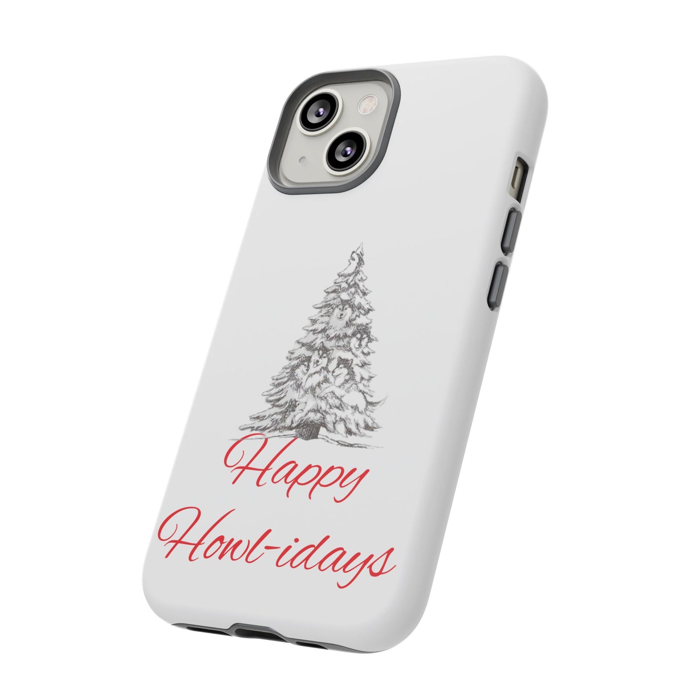Happy Howl-idays iPhone Case