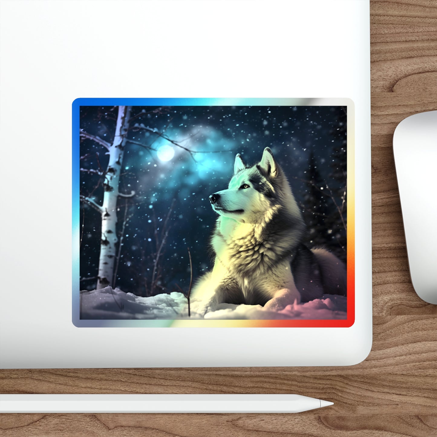 Got Snow? Holographic Sticker