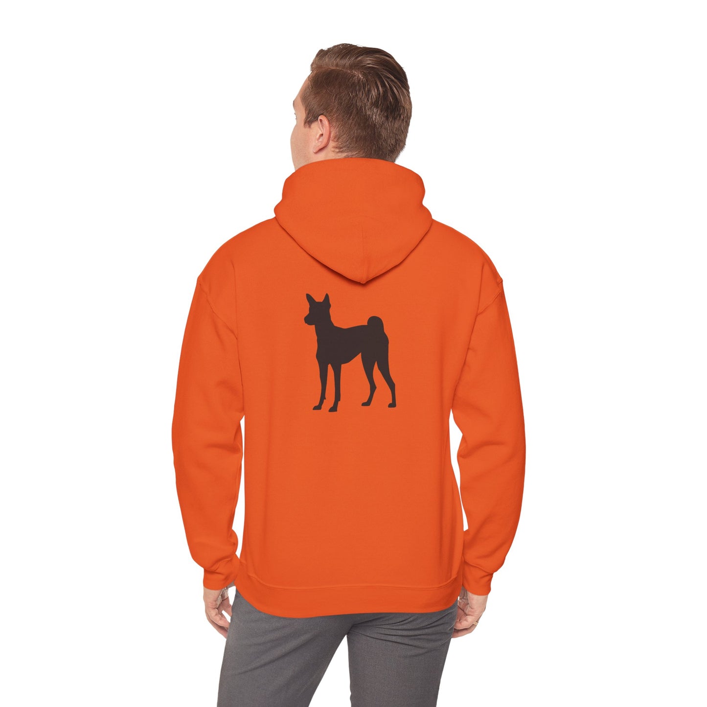 Basenji Silhouette Unisex Hoodie
