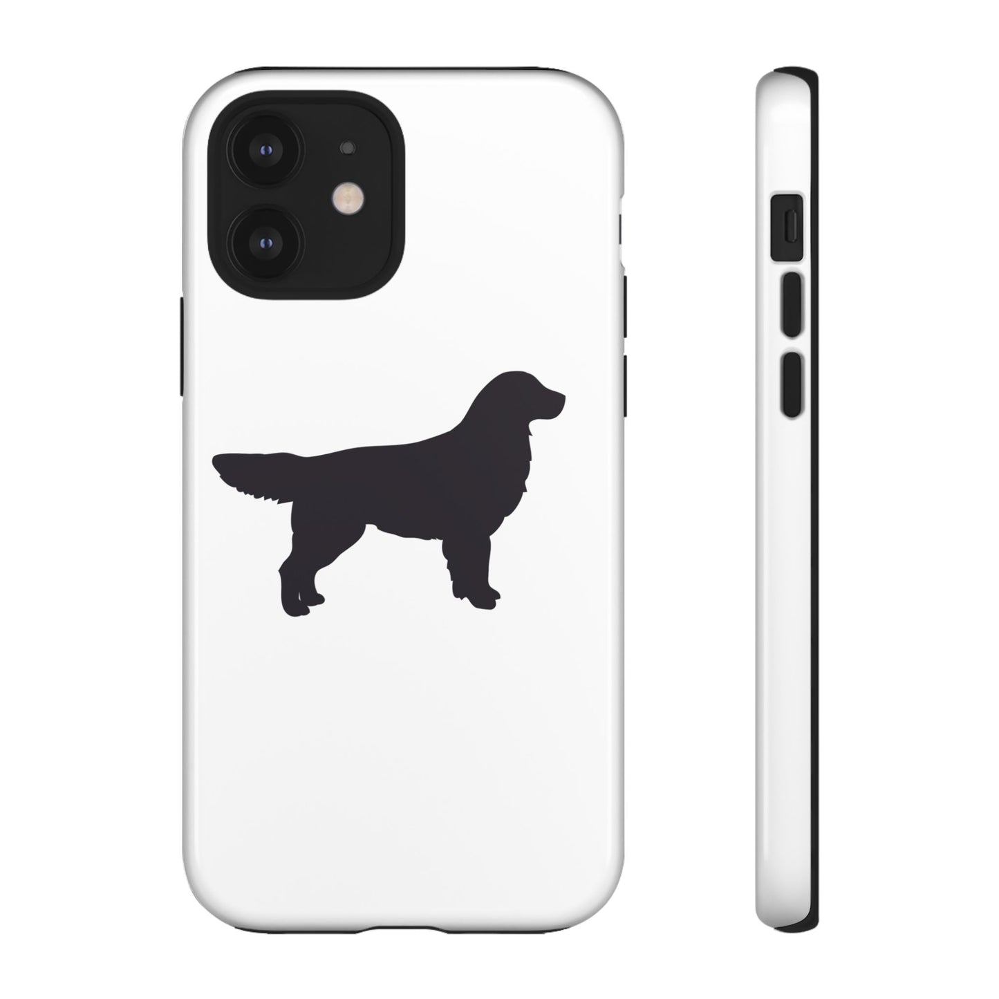 Golden Silhouette iPhone Case