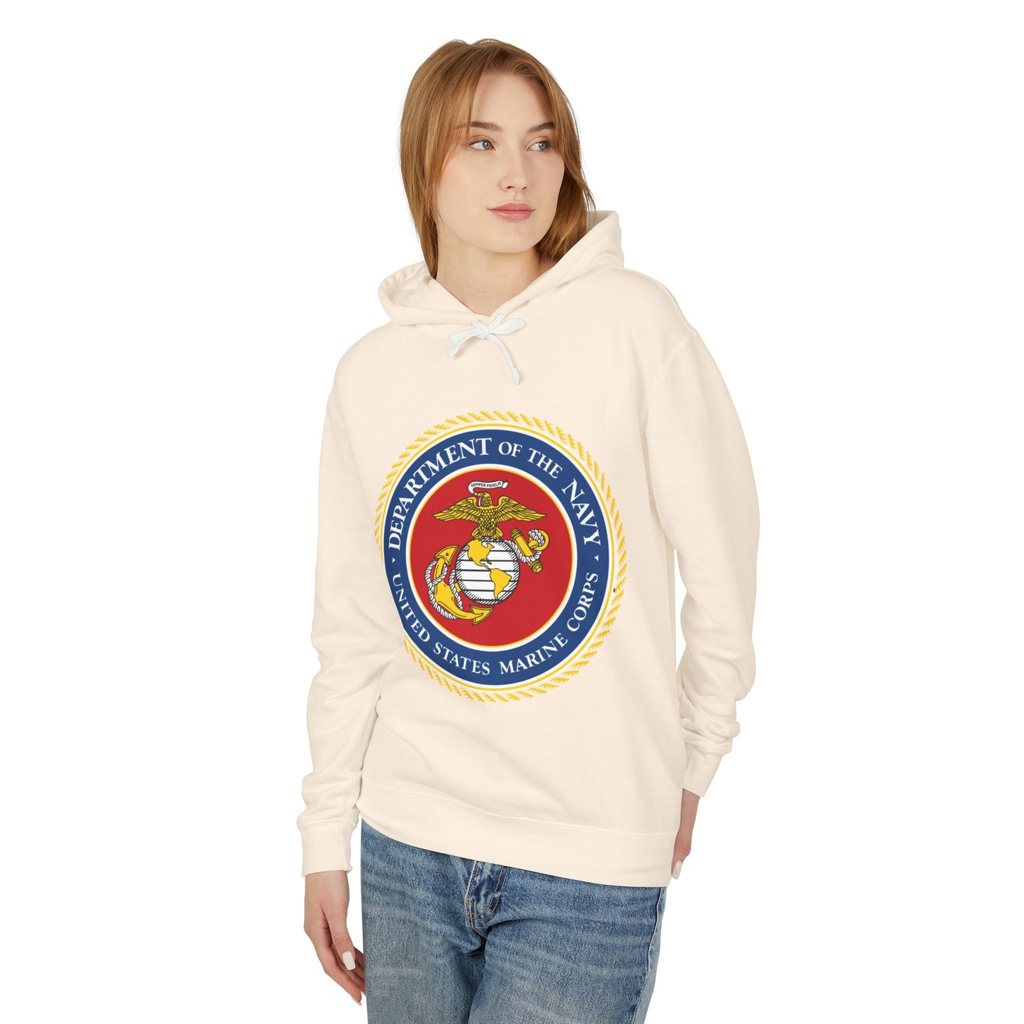 US Marine Corps Unisex Lightweight Hoodie