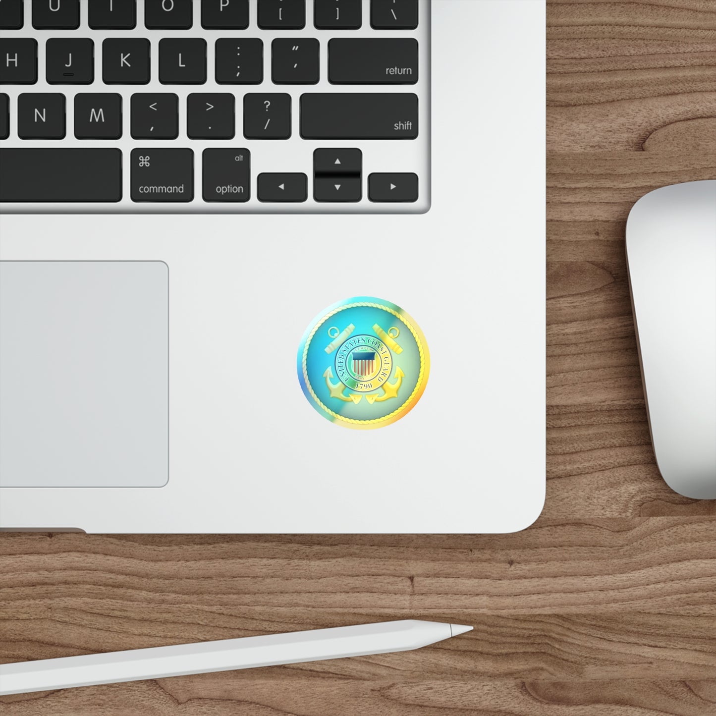 US Coast Guard Holographic Sticker