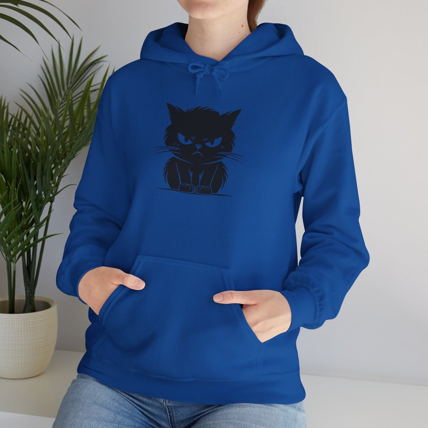 Angry Cat Unisex Hoodie