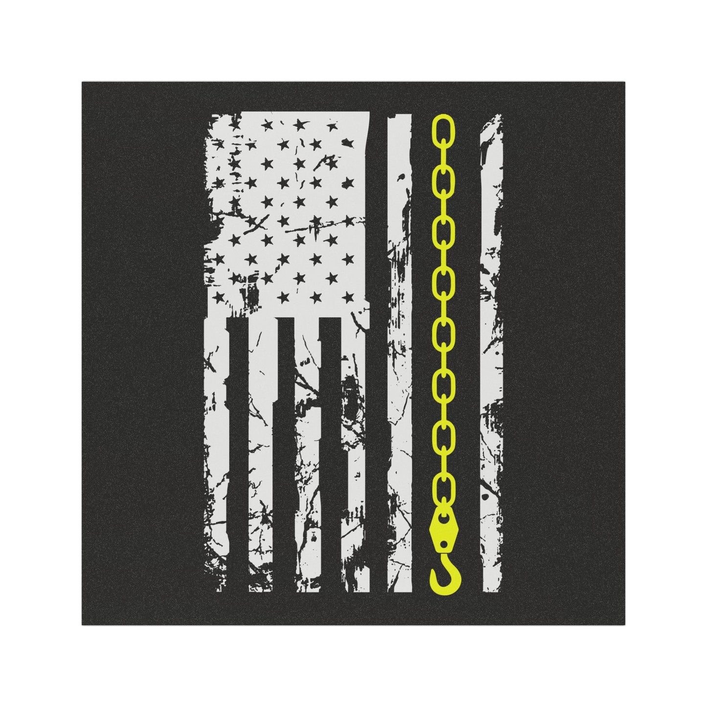 Thin Yellow Line Indoor/Outdoor Magnet