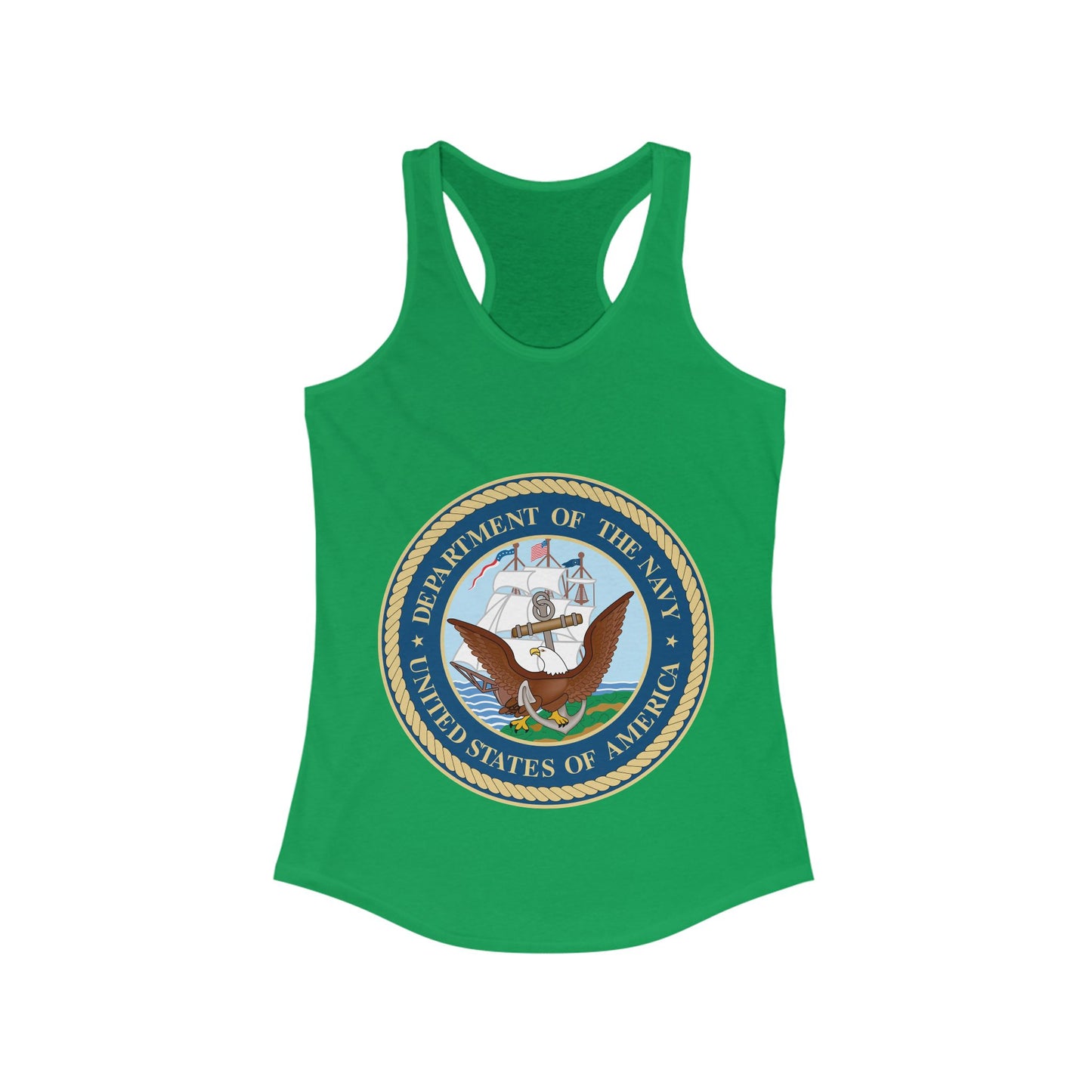 US Navy Women's Racerback Tank