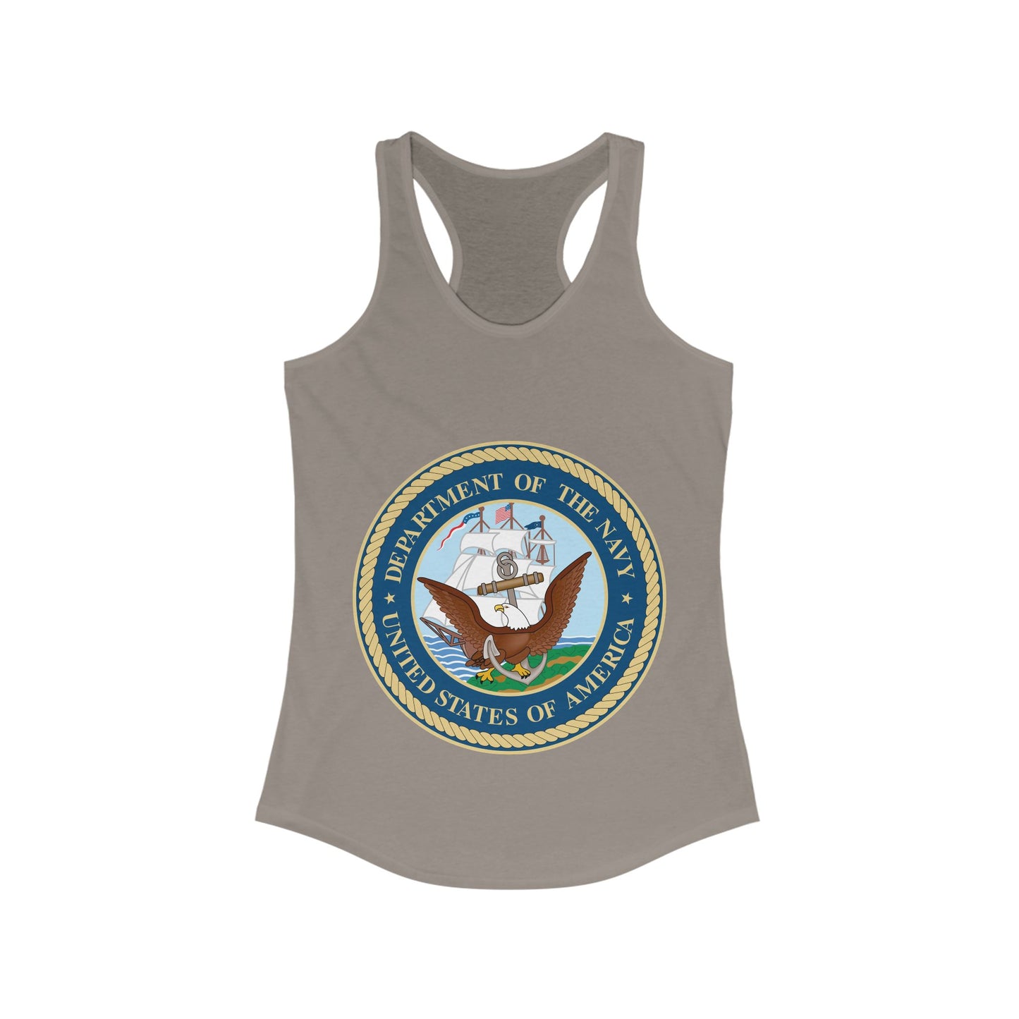 US Navy Women's Racerback Tank
