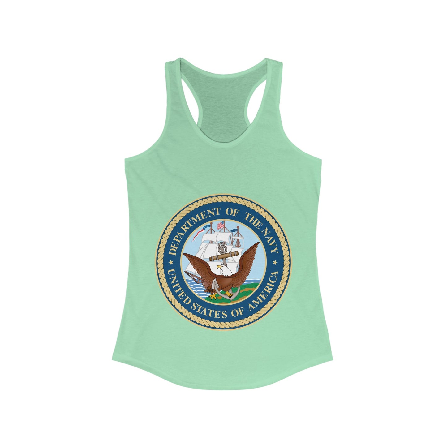 US Navy Women's Racerback Tank