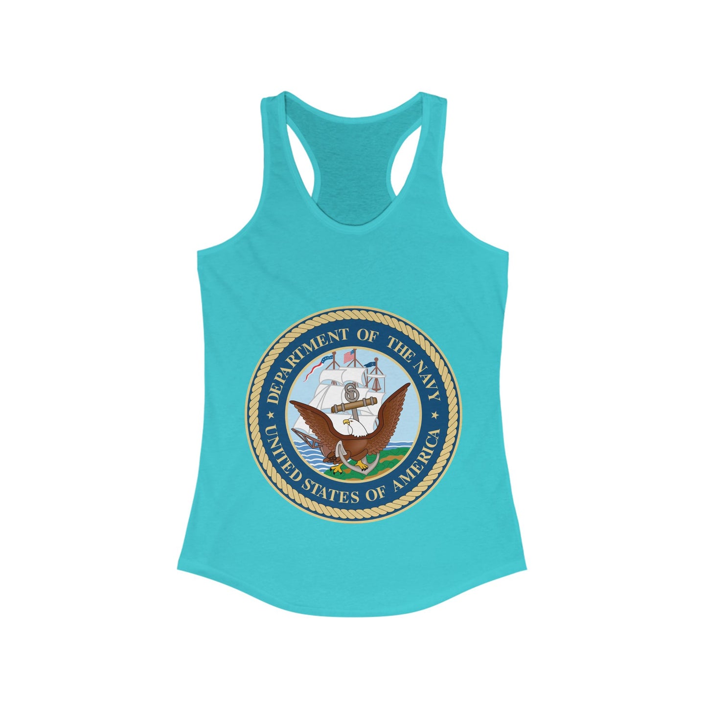 US Navy Women's Racerback Tank