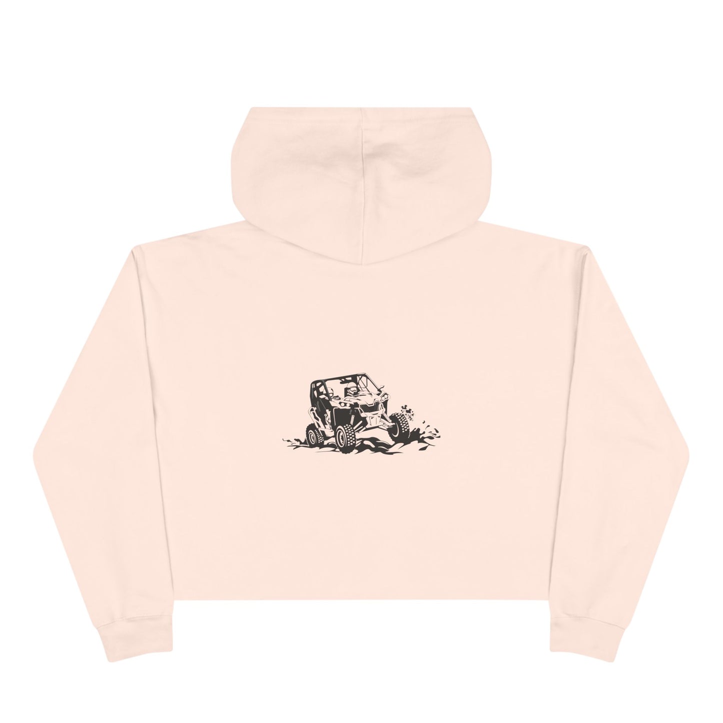 Slingin' Mud Side By Side Women's Crop Hoodie