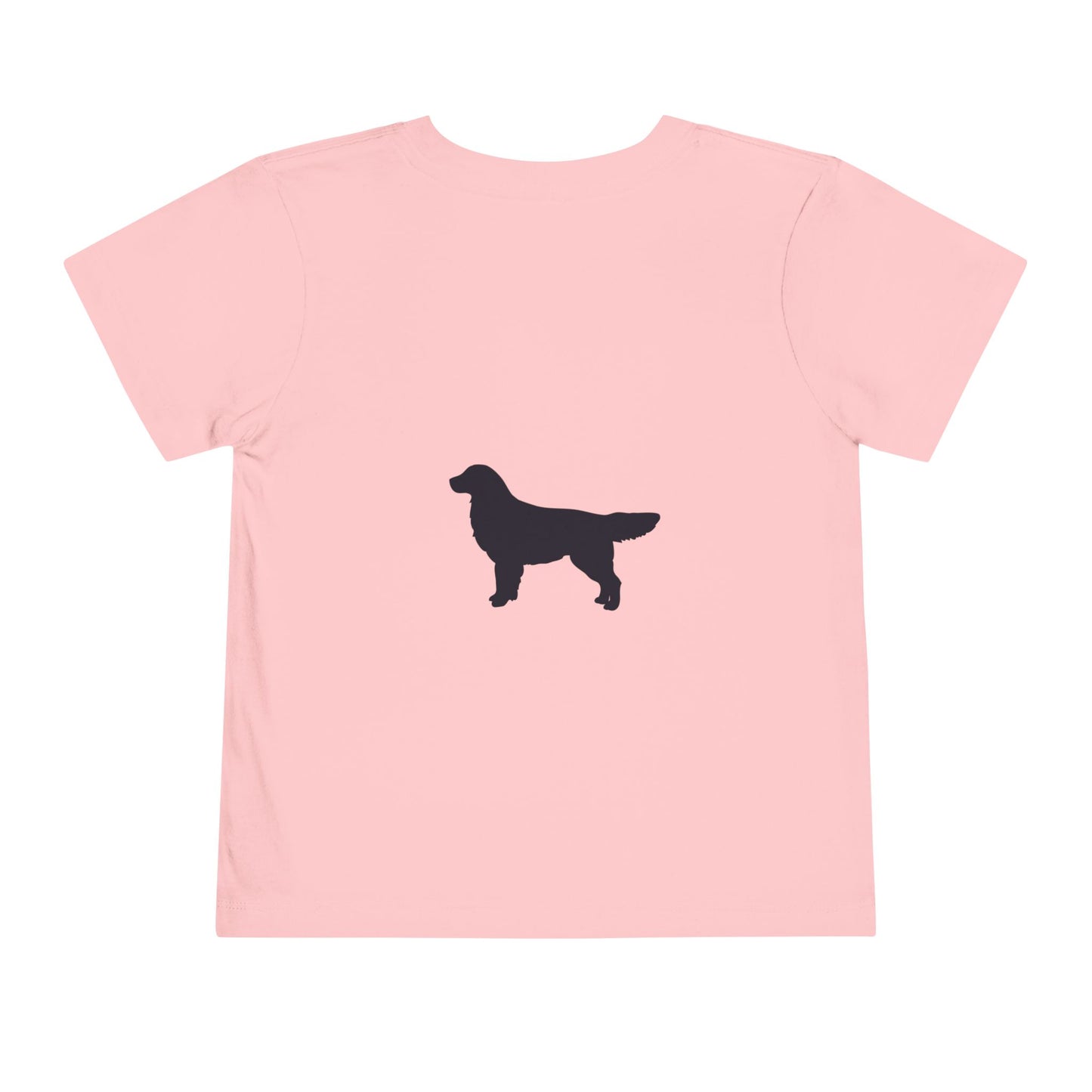Golden Silhouette Toddler Unisex Short Sleeve Crewneck Tee
