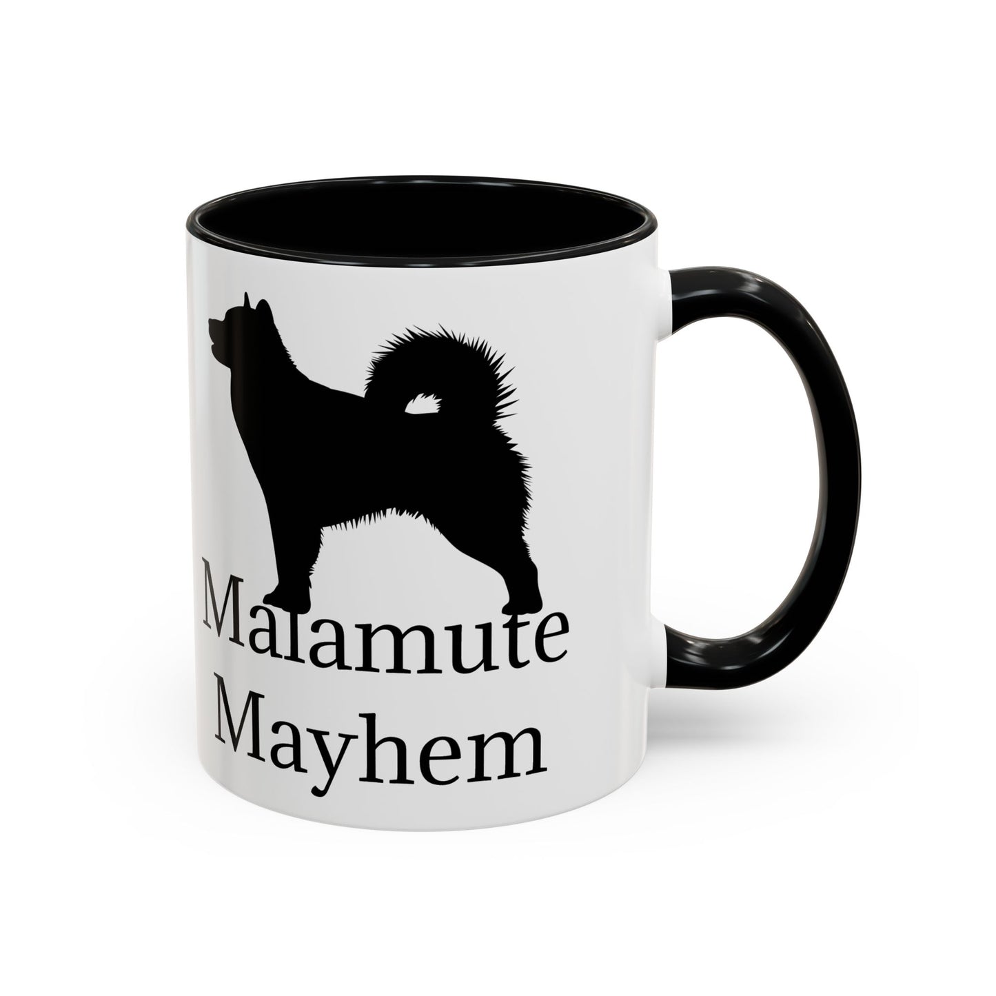 Malamute Mayhem 2-Tone Coffee Mug