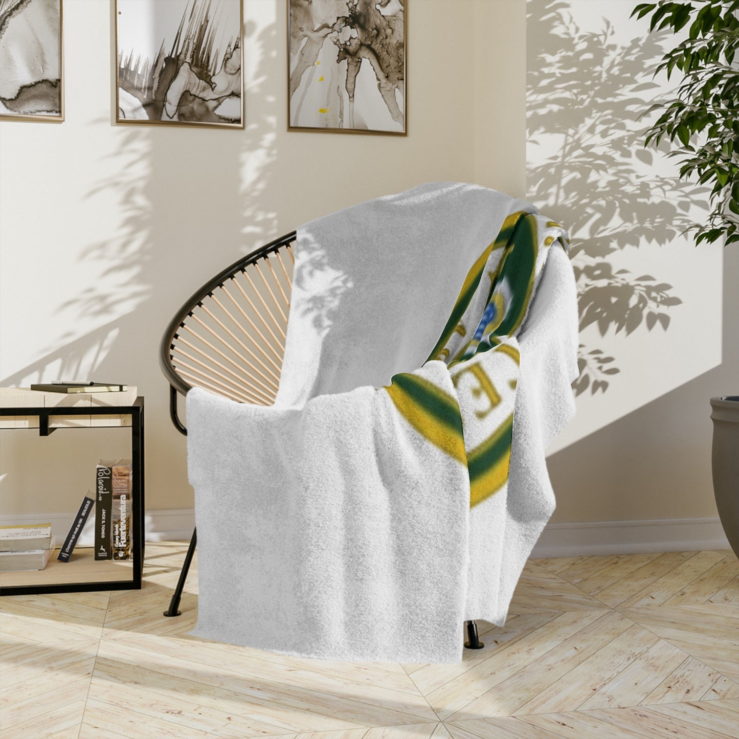 US Army Velveteen Microfiber Blanket