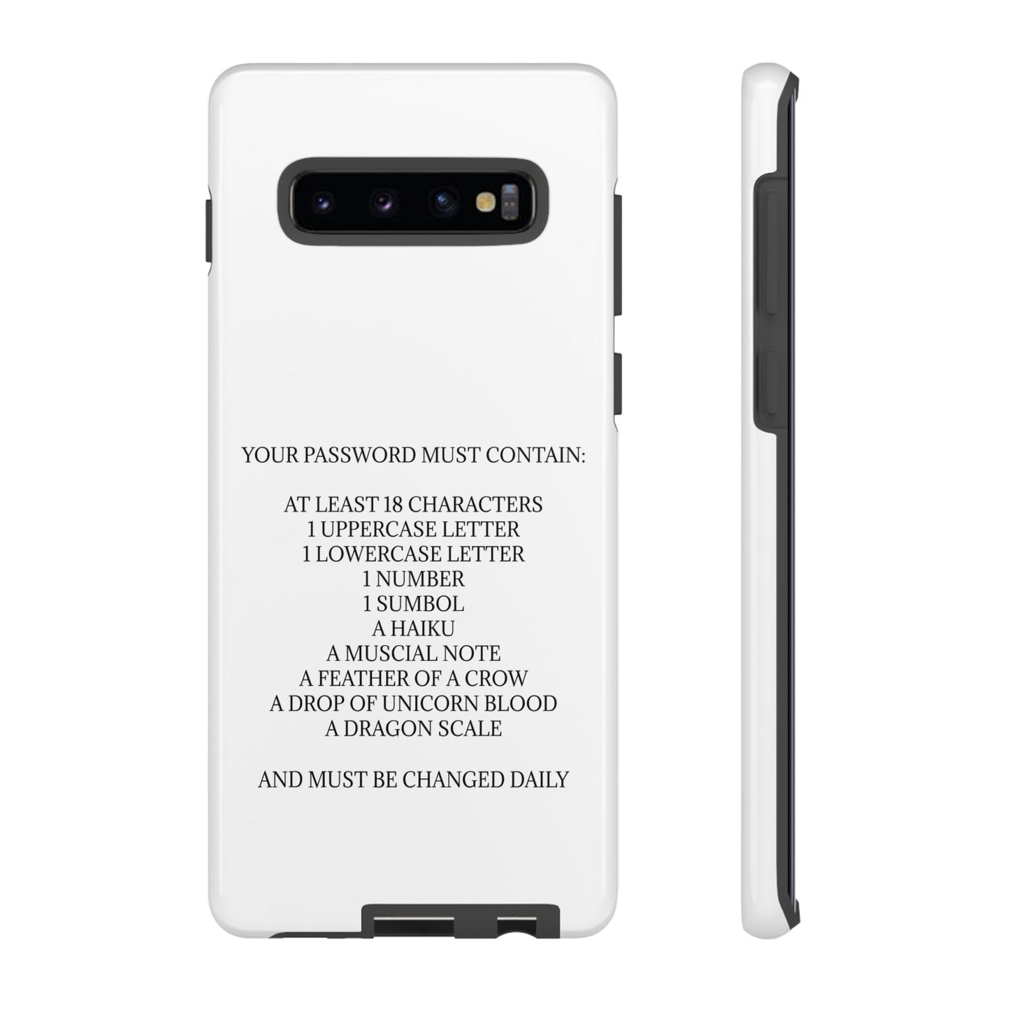 Password Samsung Case