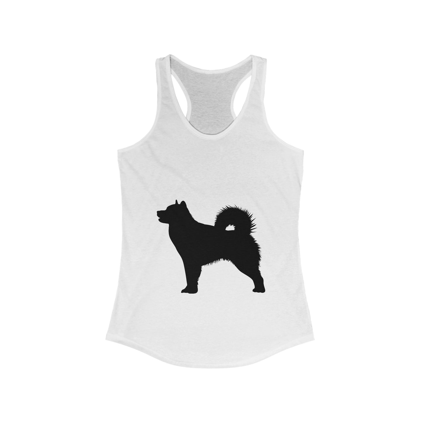 Malamute Silhouette Women's Racerback Tank